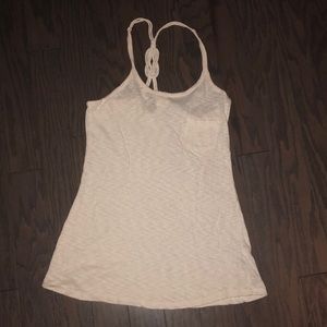 Cream tank top